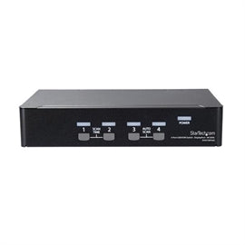StarTech AC SV431DPUA2 4-Port DisplayPort KVM Switch 4K 60Hz Retail