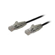 StarTech CB N6PAT10BKS Cat6 Ethernet Cable Slim Snagless RJ45 10ft. Black