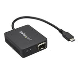 StarTech AC US1GC30SFP USB-C to Fiber Optic Converter Open SFP Retail