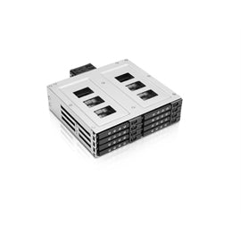 iStarUSA Accessory BPU-128DE-SS 1x5.25-8 Slim SSD HS Cage Brown Box