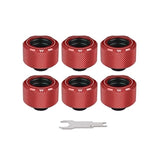 Thermaltake AC CL-W209-CU00RE-B 16mm Pacific C-PRO G1 4 PETG Tube Red Retail