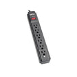 Tripp-Lite AC TLP615B 6Outlet Surge Protector 15ft 790 Joules Black Housing