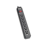 Tripp-Lite AC TLP615B 6Outlet Surge Protector 15ft 790 Joules Black Housing