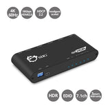 SIIG AC CE-H22Y11-S1 HDMI Distribution Amplifier w Auto Video Scaling 4K 60Hz