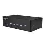 StarTech NT SV431DHD4KU 4 Port HDMI KVM Switch 4K 30Hz Dual Display RTL