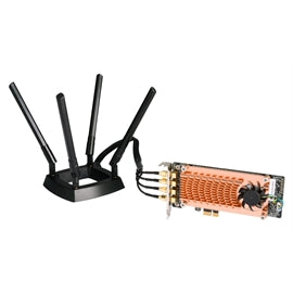 QNAP AC QWA-AC2600 Dual-band AC2600 wireless PCIe expansion card Retail