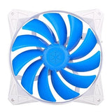 Silverstone Fan FQ141 FQ series PWM design blue blade white frame Retail