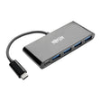 Tripp-Lite AC U460-004-4AB-C 4PT USB3.1 Hub 4xUSB-A Thunderbolt3 PDCharging BK