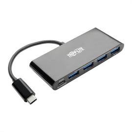 Tripp-Lite AC U460-004-4AB-C 4PT USB3.1 Hub 4xUSB-A Thunderbolt3 PDCharging BK