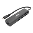 Tripp-Lite AC U460-004-4AB 4-Port USB3.1 Hub 4xUSB-A Thunderbolt Black Retail