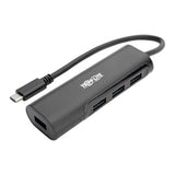 Tripp-Lite AC U460-004-4AB 4-Port USB3.1 Hub 4xUSB-A Thunderbolt Black Retail