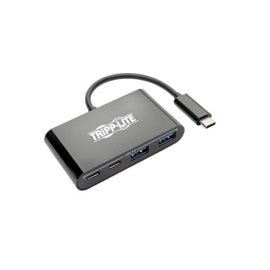 Tripp-Lite AC U460-004-2A2CB USB3.1 Gen1 USB-C A Thunderbolt3 Compatible Black