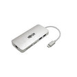 Tripp-Lite AC U442-DOCK11-S USB-C Docking Station 4k w USB Hub HDMI SD MicroSD