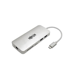 Tripp-Lite AC U442-DOCK11-S USB-C Docking Station 4k w USB Hub HDMI SD MicroSD