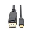 Tripp-Lite CB U444-003-DP 3ft USB-C to DisplayPort 4k Adapter Cable Retail