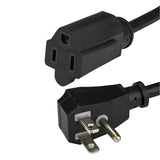 StarTech PACF10118IN 1.5 feet Power Cord Extension NEMA 5-15P to NEMA 5-15R RTL