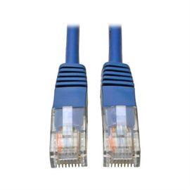 Tripp-Lite CB N002-050-BL 50ft Cat5e 350MHz Molded Cable RJ45 M M Blue Retail