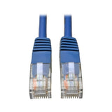Tripp-Lite CB N002-050-BL 50ft Cat5e 350MHz Molded Cable RJ45 M M Blue Retail
