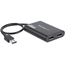 StarTech AC USB32DP24K60 USB to Dual DisplayPort Adapter 4K 60Hz USB3.0(5Gbps)