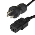 StarTech Cable PXTMG10110 10ft Hospital Grade Power Cord   NEMA 5-15P to C13