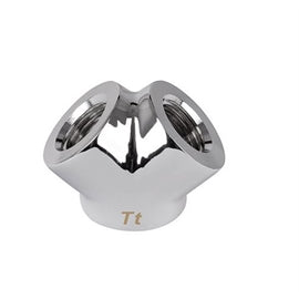 Thermaltake Accessory CL-W054-CU00SL-A Pacific G1 4 Y Adapter Chrome Retail