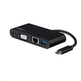 StarTech AC DKT30CVAGPD USB-C VGA Multiport ADT Power Delivery 60W USB3.0 GbE