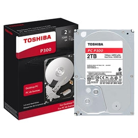 Toshiba HDWD120UZSVA 2TB SATA P300 6Gb s 7200RPM 64MB 3.5 Bulk Pack