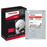 Toshiba HDWD120UZSVA 2TB SATA P300 6Gb s 7200RPM 64MB 3.5 Bulk Pack