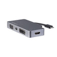 StarTech AC CDPVDHDMDP2G Video ADT 4in1 USB-C Multiport 4K 60Hz Space Gray RTL