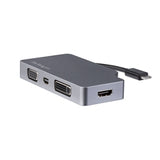 StarTech AC CDPVDHDMDP2G Video ADT 4in1 USB-C Multiport 4K 60Hz Space Gray RTL