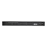 Tripp-Lite SWT NGS16C2 Web-Smart 16PT 10 100 1000Mbps 2PT Dedicated GIB SFP