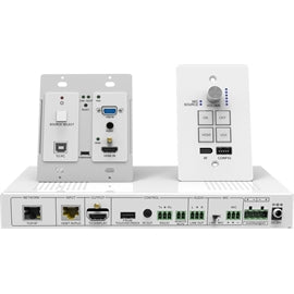 SIIG AC CE-H23Z11-S1 Wallplate HDMI VGA HDBaseT Kit 30m w AudioOutputMicrophone
