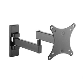 SIIG AC CE-MT1B12-S2 Dual-arm articulating LCD monitor TV wall-mount BK RTL