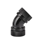 Thermaltake AC CL-W098-CA00BL-A Pacific G1 4 PETG Tube 45Degree Dual 16mmOD BK