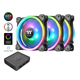 Thermaltake FN CL-F077-PL14SW-A Riing Trio 14 LED RGB Radiator Fan TT Premium
