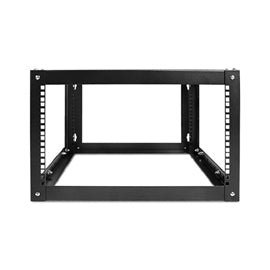iStarUSA AC WOM680-PP24C6 6U 800mm Adj Wallmount SVR w 1U 24pt Cat6 PatchPanel