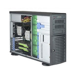 Supermicro CS CSE-743AC-1200B-SQ(3YR) 4U 8x3.5HS SAS3 SATA3 EATX ATX mATX