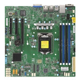 Supermicro MB MBD-X11SCL-F-B S1151 E-2100 C242 128GB DDR4 PCIE mATX Brown Box
