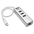 Tripp-Lite AC U460-003-3A1G USB 3.1 Gen 1 USB-C Portable Hub Adapter