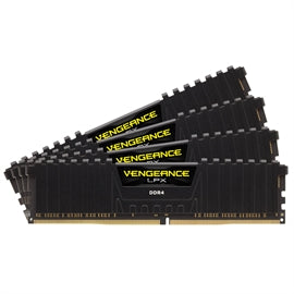 Corsair Me Cmk128Gx4M4A2666C16 128Gb Ddr4 2666 Unbuffered Vengeance Lpx Black