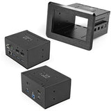 StarTech AC BEZ4MOD Single-Module Conference Table Connectivity Box BK Retail