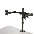 StarTech AC ARMDUAL2 Desk Mount Dual Monitor Arm Crossbar Articulating Steel