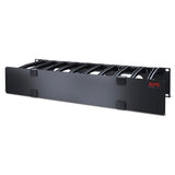 APC Accessory AR8606 2U Horizontal Cable Manager 6 Fingers top and bottom RTL