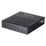 Silverstone CS PT13B Thin Mini-ITX 2.5�x1 USB2.0x2 Aluminum Steel Black Retail