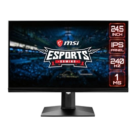 MSI MN Optix MAG251RX 24.5IPS FHD 1920x1080 240Hz 16:09 HDMI DP Metallic BK