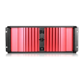 iStarUSA RM D-400SEA-RD-50R8PD8 4U RM Chassis w 500W Redundant PSU Brown Box