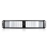 iStarUSA RM D-200SEA-SL-HDD2535 2U RM Chassis w SL SEA Bezel & HDD SSD Convert