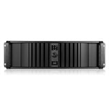 iStarUSA RM D-300SEA-BK-HDD2535 3U RM Chassis w BK SEA Bezel & HDD SSD Convert
