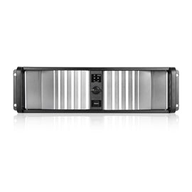 iStarUSA RM D-300SEA-SL-HDD2535 3U RM Chassis w SL SEA Bezel & HDD SSD Convert