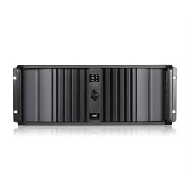 iStarUSA RM D-400SEA-BK-HDD2535 4U RM Chassis w BK SEA Bezel & HDD SSD Convert